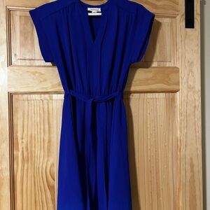Monteau Royal Blue Midi Dress